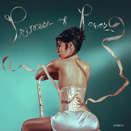 the cover to marina's album, princess of power